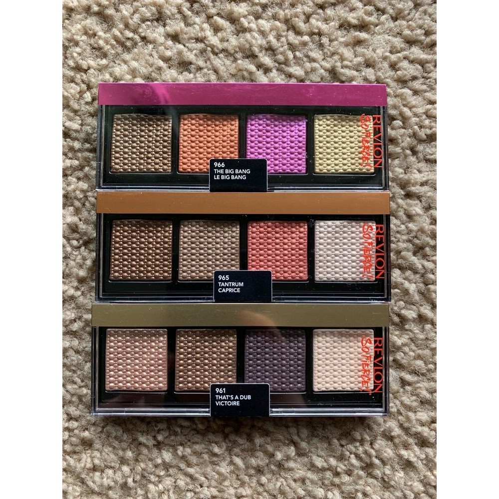 3 Revlon So Fierce Palette 961 That’s A Dub 965 Tantrum 966 the Big Bang